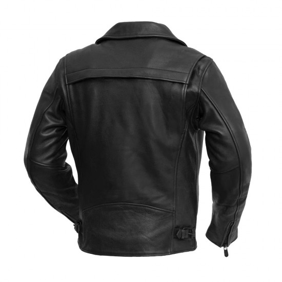 Night Rider - Men's Motorcycle Leather Jacket - 1910