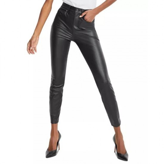 High Rise Skinny Jeans in Black