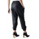 Leather Ankle Jogger Maternity Pants