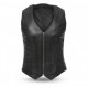 Women's Buckled Zip Front Vest